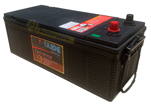 Picture of N94MF - 12VOLT 900CCA 145AH EXIDE MAINTENANCE FREE BATTERY - NO SIDE LEDGES (N94) - LHP