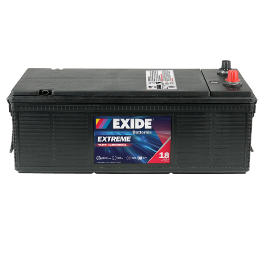 Picture of N94MF - 12VOLT 900CCA 145AH EXIDE MAINTENANCE FREE BATTERY - NO SIDE LEDGES (N94) - LHP