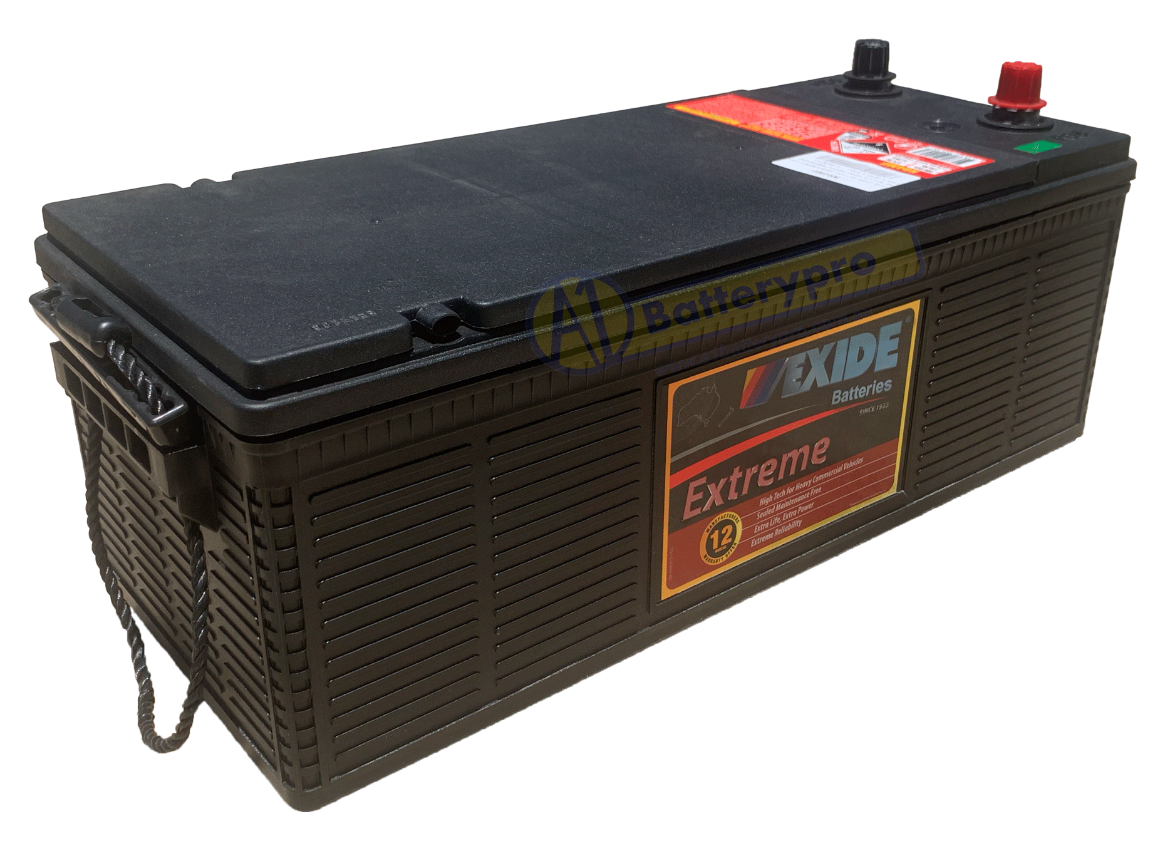 Picture of N94MF - 12VOLT 900CCA 145AH EXIDE MAINTENANCE FREE BATTERY - NO SIDE LEDGES (N94) - LHP