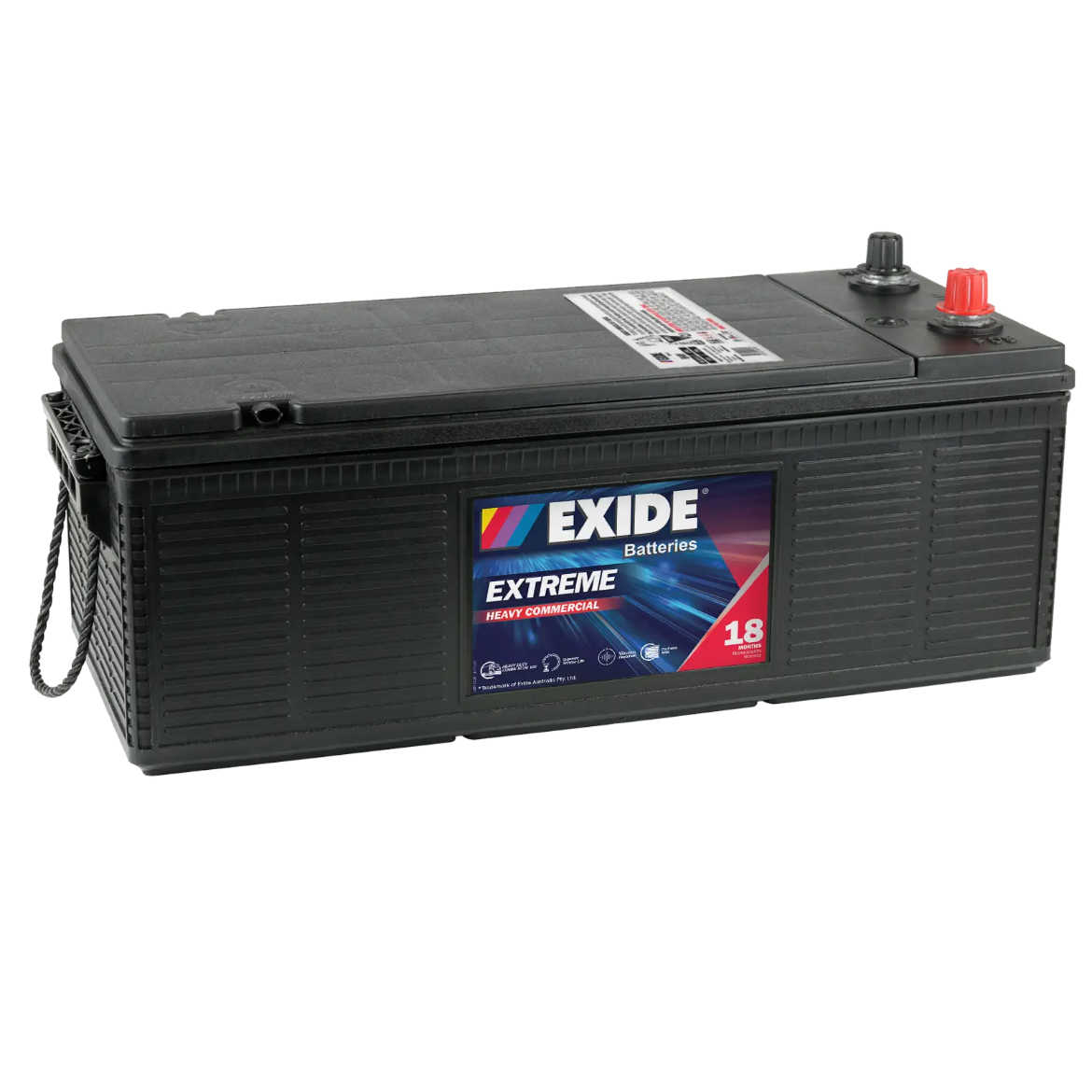 Picture of N94MF - 12VOLT 900CCA 145AH EXIDE MAINTENANCE FREE BATTERY - NO SIDE LEDGES (N94) - LHP