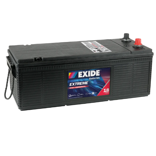 Picture of N94MF - 12VOLT 900CCA 145AH EXIDE MAINTENANCE FREE BATTERY - NO SIDE LEDGES (N94) - LHP