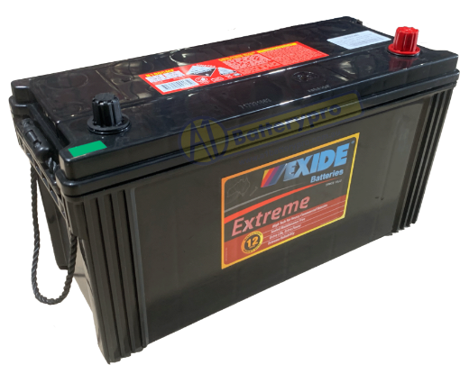 Picture of N100CMF - 12VOLT 740CCA 100AH EXIDE CALCIUM MAINTENANCE FREE  BATTERY - RHP