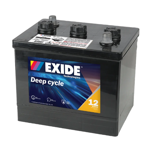 Picture of ED12 - 6VOLT 600CCA 95AH EXIDE BATTERY  (12B N12)