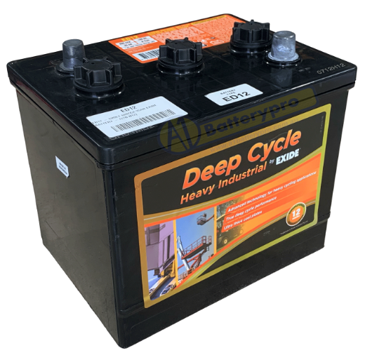 Picture of ED12 - 6VOLT 600CCA 95AH EXIDE BATTERY  (12B N12)