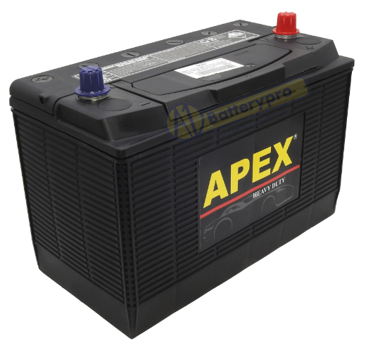 Picture of 86HP -  12VOLT 680CCA 17PLATE APEX TRUCK AND TRACTOR CALCIUM MAINTENANCE FREE BATTERY, ACCESSIBLE CAPS - RHP