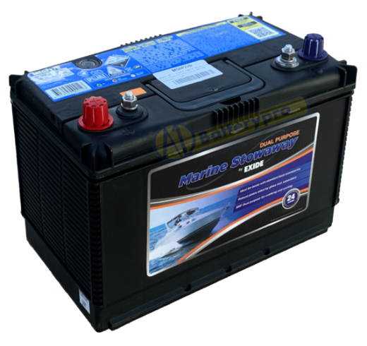 Picture of MSDP27D - 12VOLT 750CCA 105AH EXIDE DUAL PURPOSE DEEP CYCLE/MARINE BATTERY -  LHP
