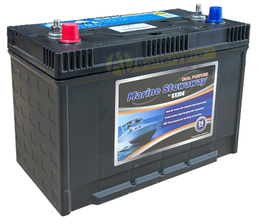 Picture of MSDP31 - 12VOLT 830CCA 110AH EXIDE DUAL PURPOSE DEEP CYCLE/MARINE BATTERY - LHP