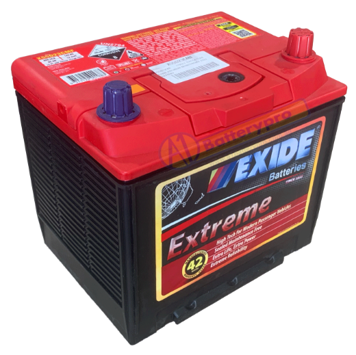 Picture of X55D23CMF - 12VOLT 650CCA 65AH  EXIDE PREMIUM MAINTENANCE FREE BATTERY - RHP