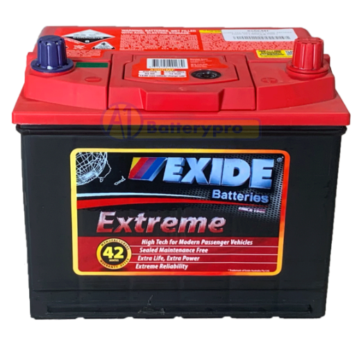 Picture of (X56C) - 12VOLT 630CCA 63AH  EXIDE BATTERY - RHP