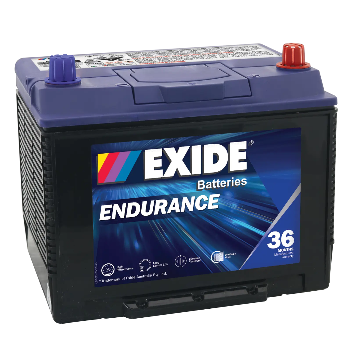 Picture of N50ZZLMF - 12VOLT 620CCA 70AH EXIDE ENDURANCE MAINTENANCE FREE BATTERY - RHP