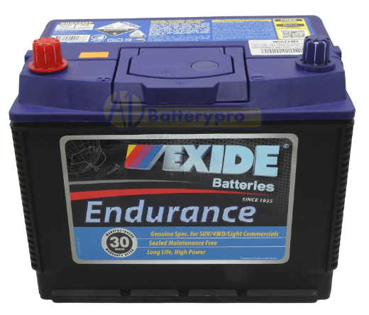 Picture of N50ZZMF - 12VOLT 620CCA 70AH EXIDE ENDURANCE CALCIUM MAINTENANCE FREE  BATTERY - LHP