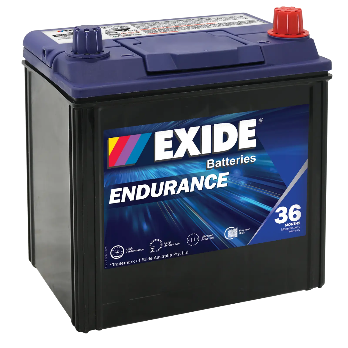 Picture of 40CMF - 12VOLT 350CCA 40AH EXIDE SEALED MAINTENANCE FREE BATTERY - RHP (NS40ZAL)