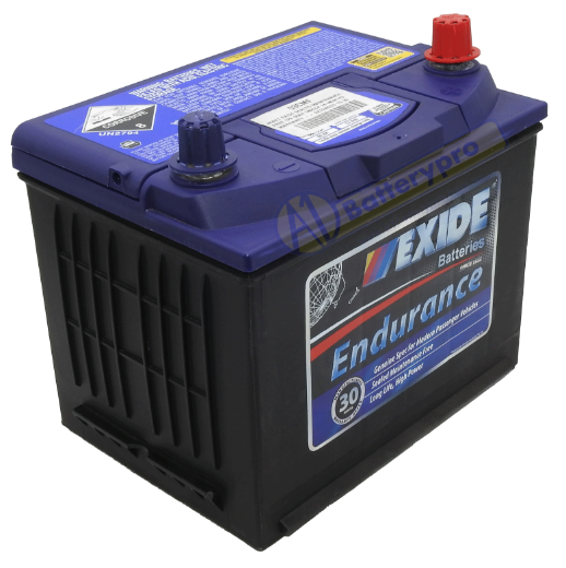 Picture of 53CMF - 12VOLT 580CCA 60AH EXIDE SEALED MAINTENANCE FREE BATTERY - RHP (N50VT)