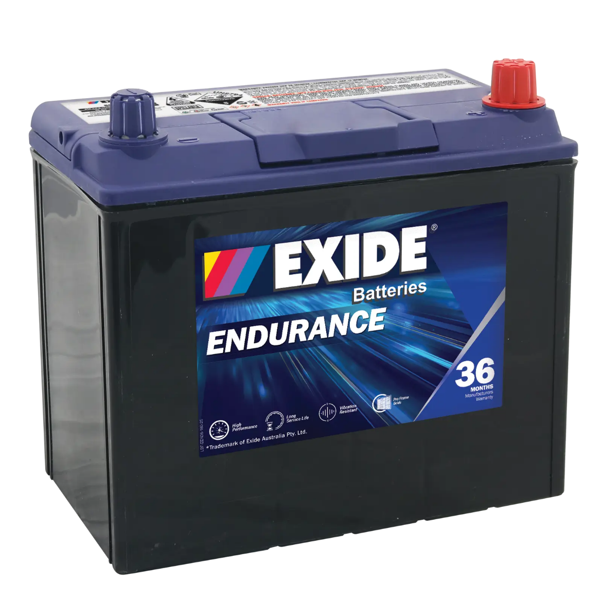 Picture of NS60AL - 12VOLT 370CCA EXIDE SEALED MAINTENANCE FREE BATTERY - RHP (55B24LS )