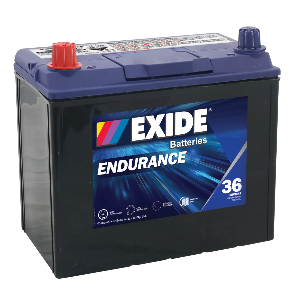 Picture of NS60A - 12VOLT 370CCA EXIDE SEALED MAINTENANCE FREE BATTERY - LHP (55B24RS)