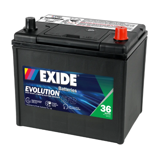 Picture of SSEFB-D23 - 12VOLT 650CCA EXIDE EFB STOP START TECHNOLOGY -  RHP (SQ85D23L)