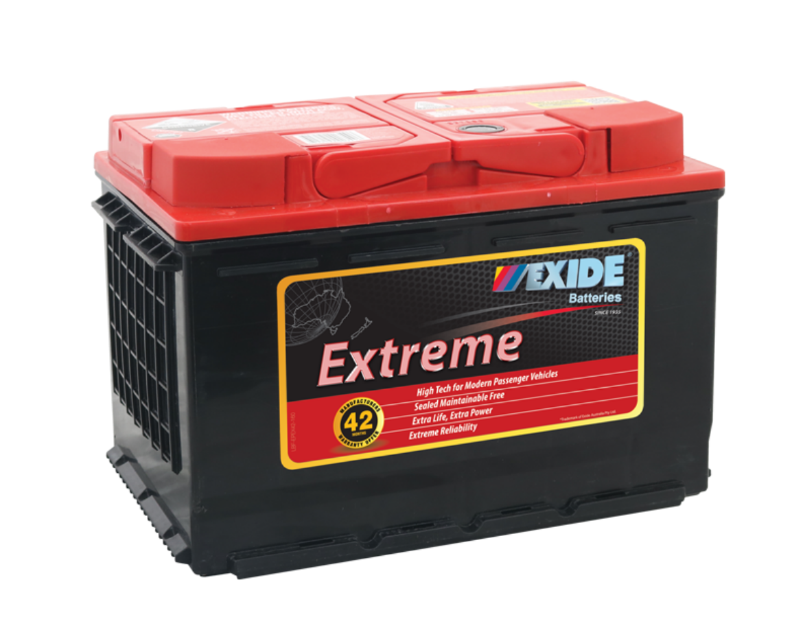 Picture of (66HDMF) 12V 80AH 750CCA EXIDE EXTREME SEALED MAINTENANCE FREE BATTERY - LHP