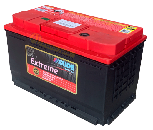 Picture of 77HMF - 12VOLT 780CCA 85AH  EXIDE EXTREME MAINTENANCE FREE BATTERY - RHP