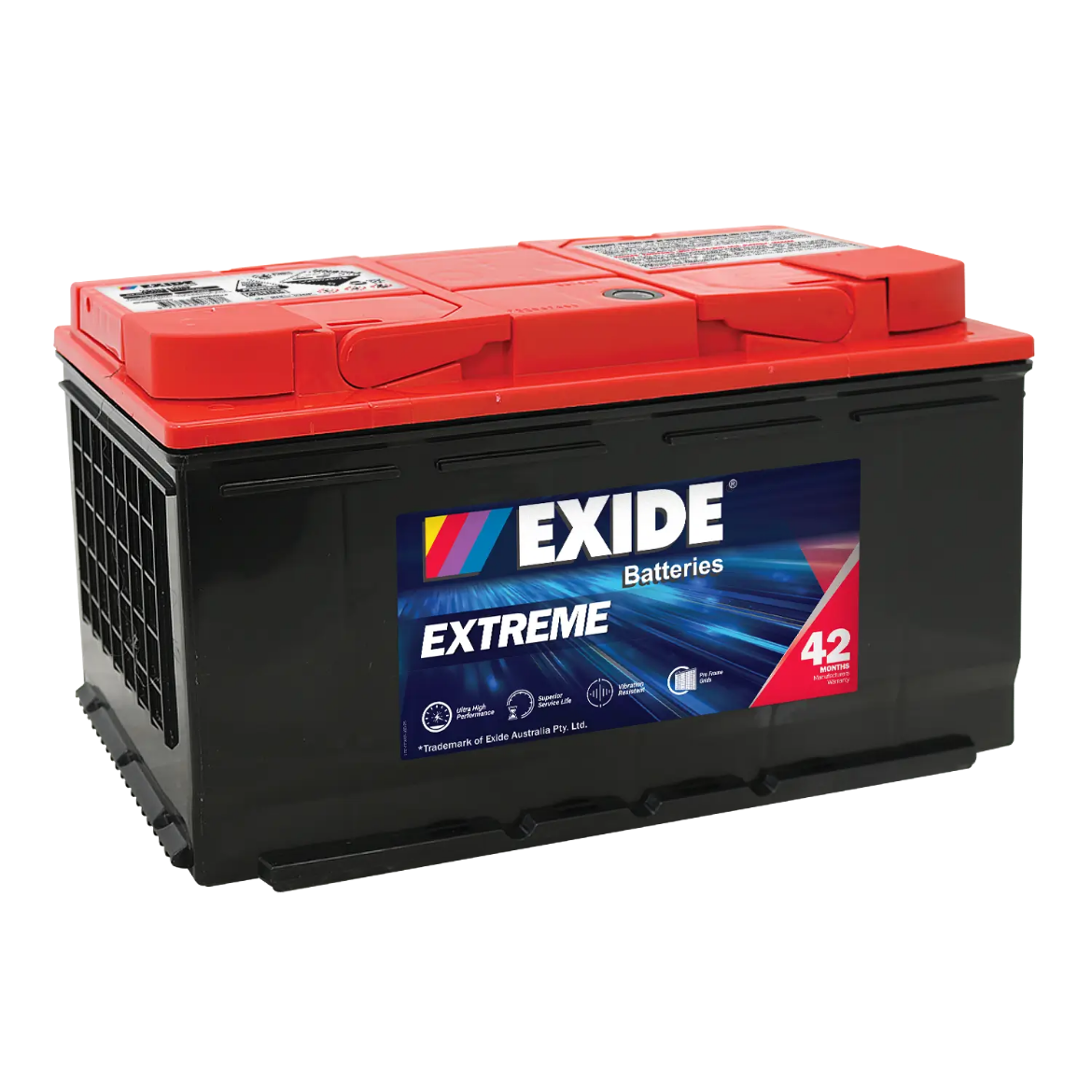 Picture of 88HMF - 12VOLT 950CCA 90AH EXIDE EXTREME MAINTENANCE FREE BATTERY - RHP