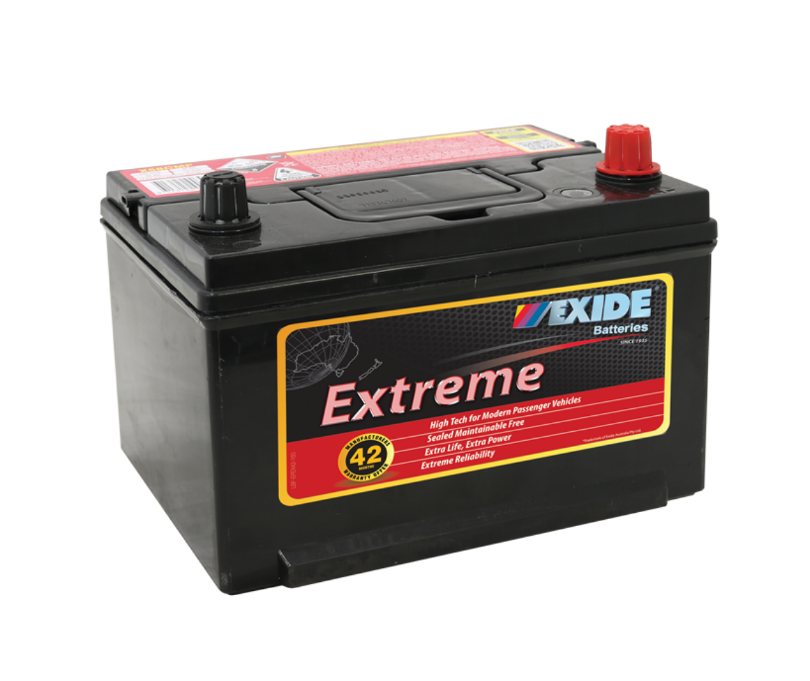 Picture of X58CMF - 12VOLT 50AH 540CCA EXIDE SEALED MAINTENANCE FREE BATTERY - LHP