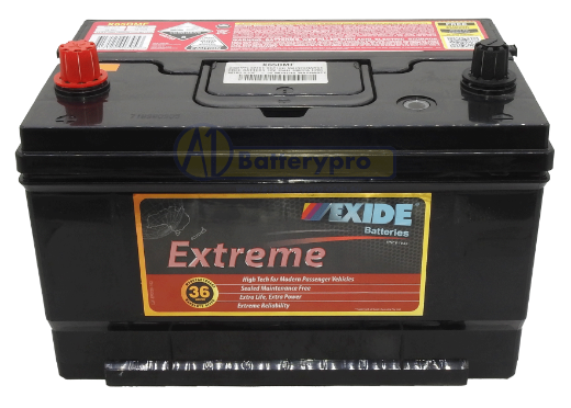Picture of 65DMF - 12VOLT 780CCA 75AH  EXIDE MAINTENANCE FREE BATTERY - LHP