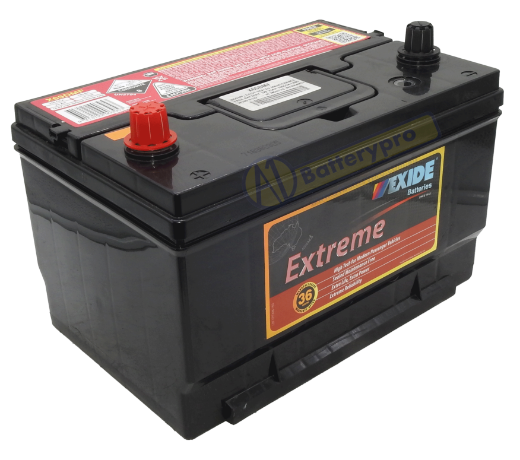 Picture of 65DMF - 12VOLT 780CCA 75AH  EXIDE MAINTENANCE FREE BATTERY - LHP