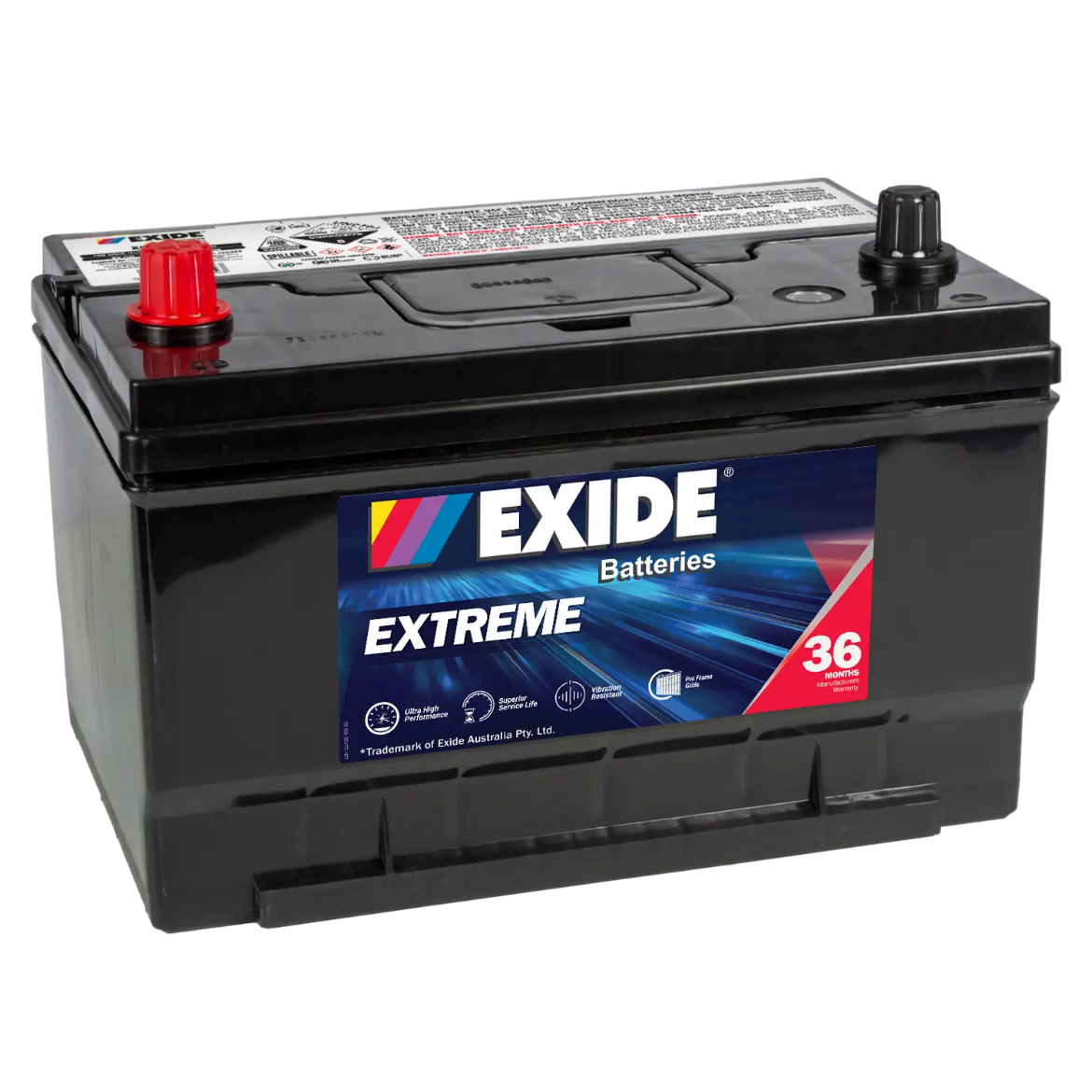 Picture of 65DMF - 12VOLT 780CCA 75AH  EXIDE MAINTENANCE FREE BATTERY - LHP