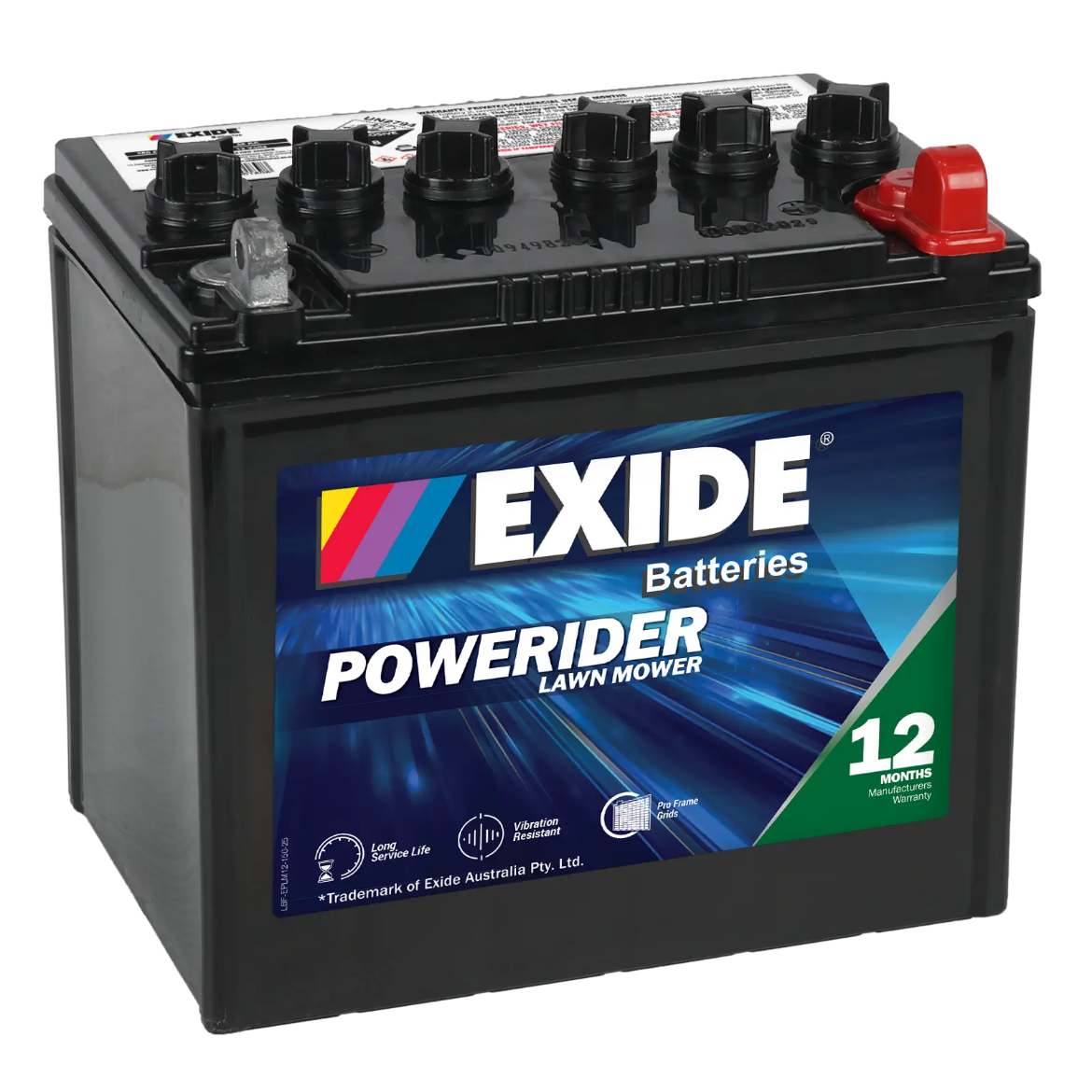 Picture of N05 - 12VOLT 250CCA 27AH EXIDE BATTERY - RHP (12N24-3)