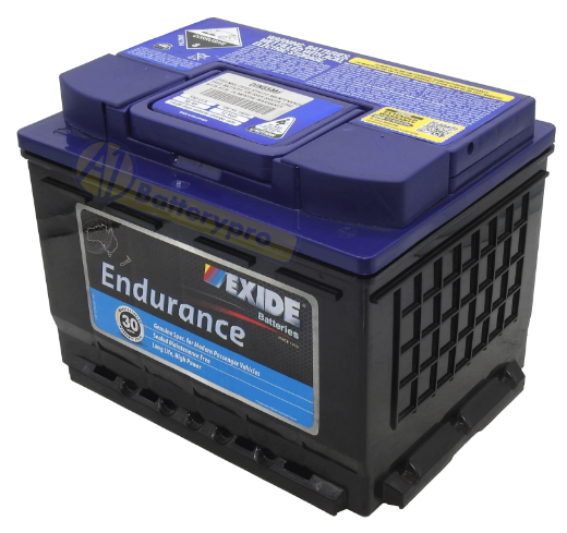 Picture of DIN55MF - 12VOLT 550CCA 55AH EXIDE SEALED MAINTENANCE FREE BATTERY - RHP (PBDIN55)
