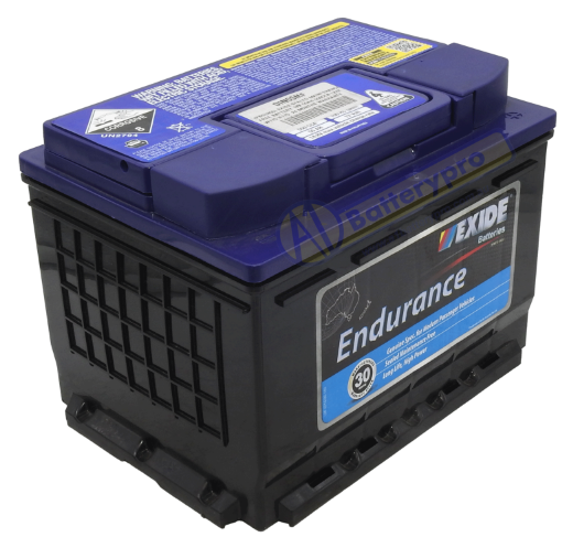 Picture of DIN55MF - 12VOLT 550CCA 55AH EXIDE SEALED MAINTENANCE FREE BATTERY - RHP (PBDIN55)
