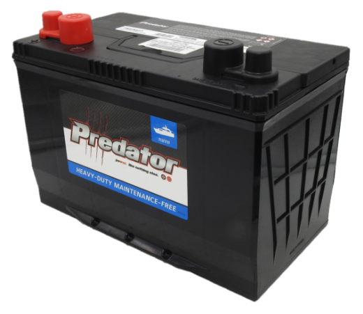 Picture of M27 - 12VOLT 680CCA 90AH PREDATOR MAINTENANCE FREE CALCIUM MARINE CYCLIC BATTERY