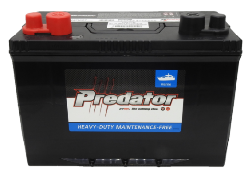 Picture of M27 - 12VOLT 680CCA 90AH PREDATOR MAINTENANCE FREE CALCIUM MARINE CYCLIC BATTERY