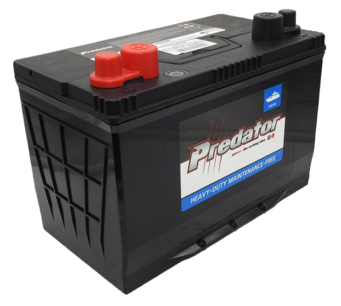 Picture of M27 - 12VOLT 680CCA 90AH PREDATOR MAINTENANCE FREE CALCIUM MARINE CYCLIC BATTERY