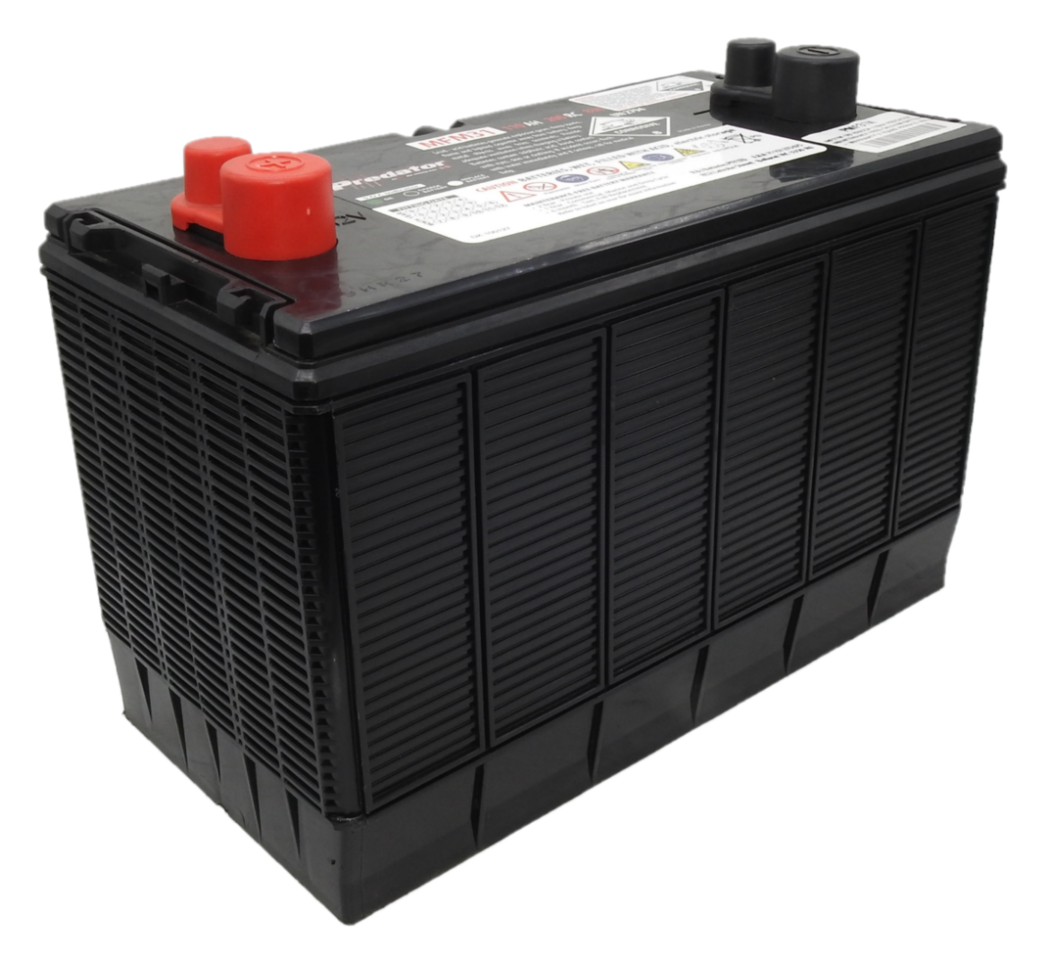 Picture of MF31M - 12VOLT 830CCA 110AH PREDATOR MARINE MAINTENANCE FREE CALCIUM BATTERY