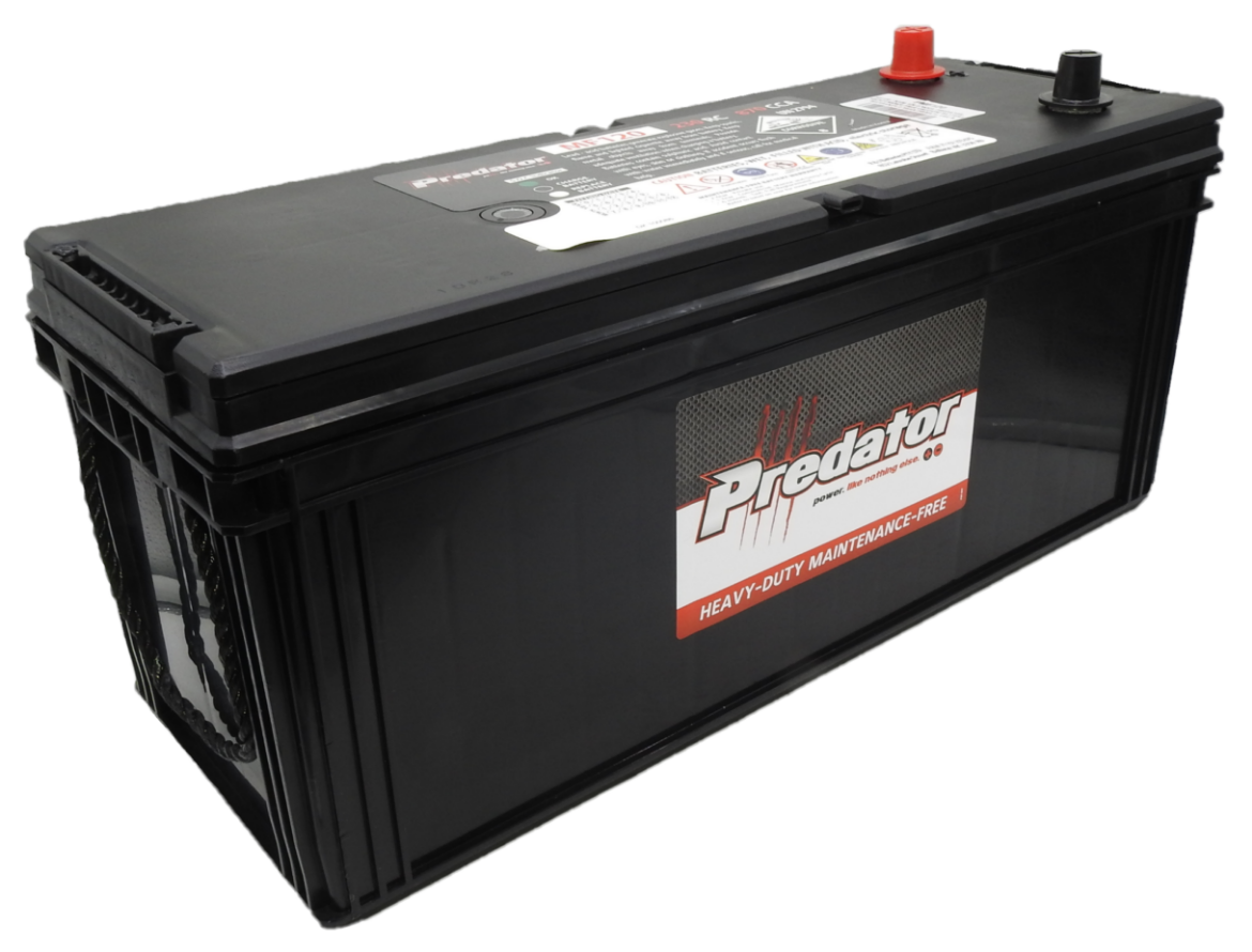 Picture of MF120 / N120 - 12VOLT 870CCA PREDATOR MAINTENANCE FREE CALCIUM BATTERY - RHP