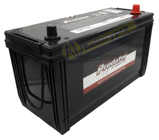 Picture of N100L - 12VOLT 830CCA PREDATOR MAINTENANCE FREE TRUCK BATTERY  - RHP
