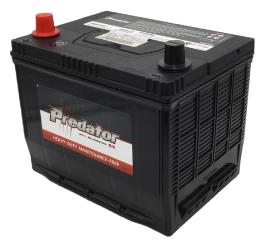 Picture of N50P/N50 - 12VOLT 520CCA PREDATOR MAINTENANCE FREE CALCIUM BATTERY - LHP