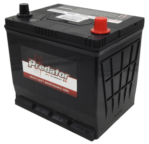 Picture of MF55D23L - 12VOLT 550CCA PREDATOR CALCIUM MAINTENANCE FREE BATTERY - RHP