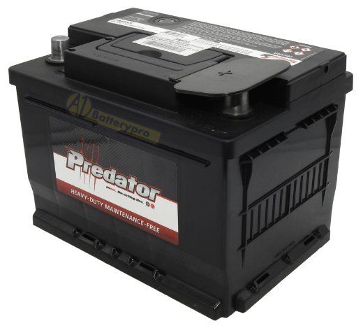 Picture of MF55 - 12VOLT 550CCA PREDATOR CALCIUM MAINTENANCE FREE BATTERY - RHP