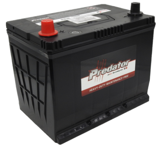 Picture of N50ZZ - 12VOLT 600CCA PREDATOR MAINTENANCE FREE CALCIUM BATTERY - LHP