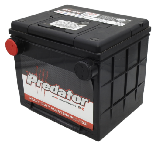 Picture of N50 - 12VOLT 400CCA PREDATOR BATTERY EXTRA HEAVY DUTY - FRONT POST SCREW IN