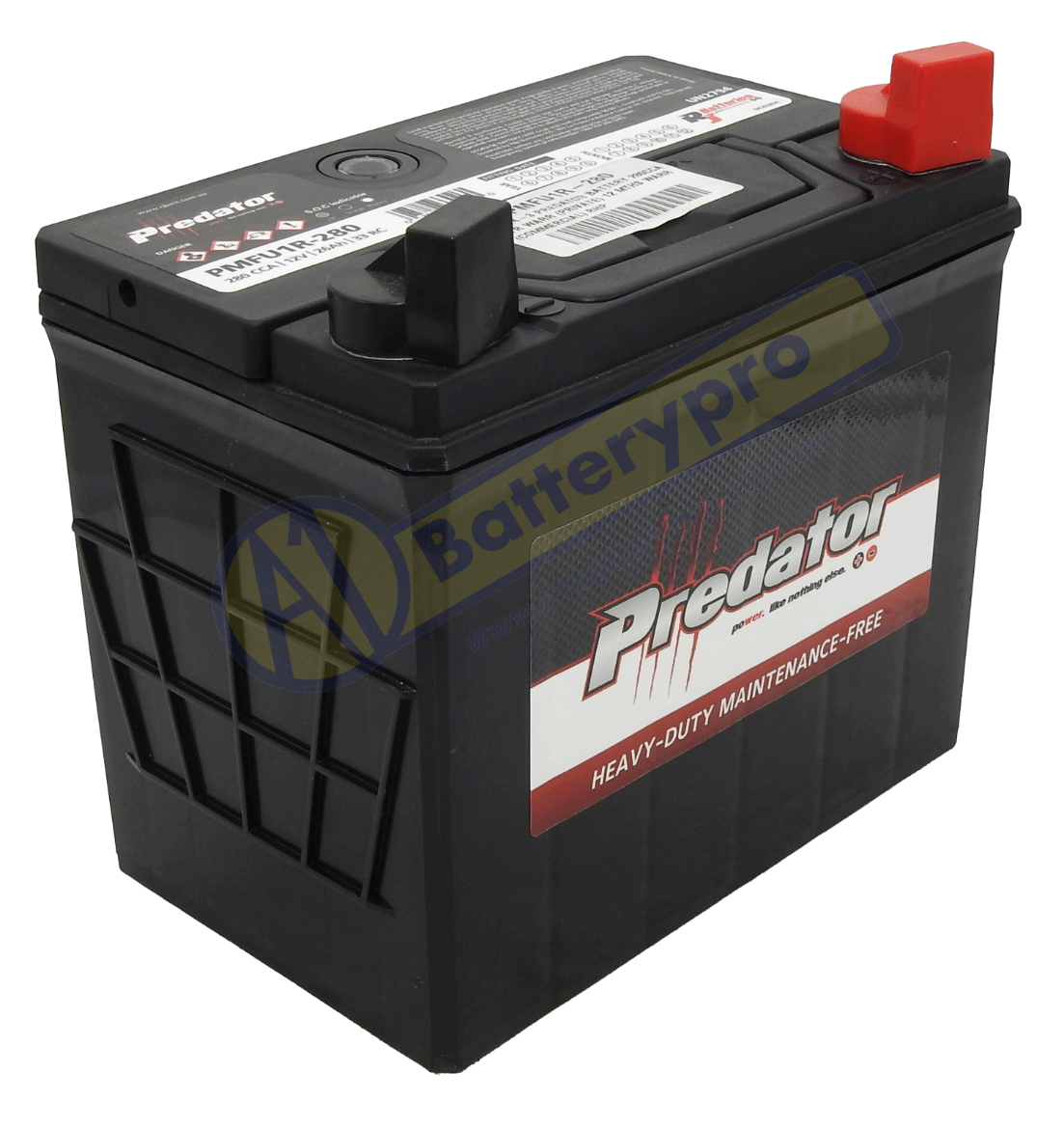Picture of 12N24-3 - 12VOLT 280CCA PREDATOR BATTERY - RHP