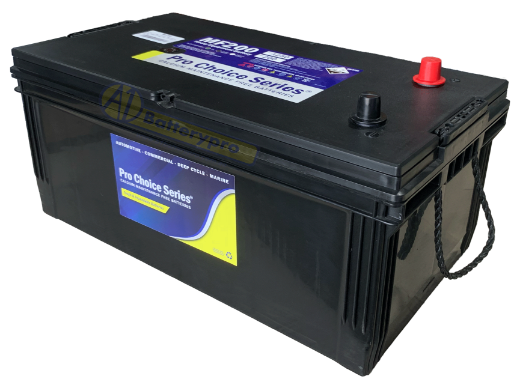 Picture of MF200 - 12VOLT 1250CCA PRO CHOICE SERIES MAINTENANCE FREE CALCIUM BATTERY - RHP