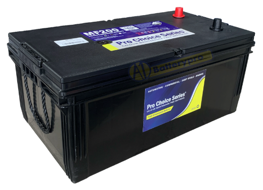 Picture of MF200 - 12VOLT 1250CCA PRO CHOICE SERIES MAINTENANCE FREE CALCIUM BATTERY - RHP