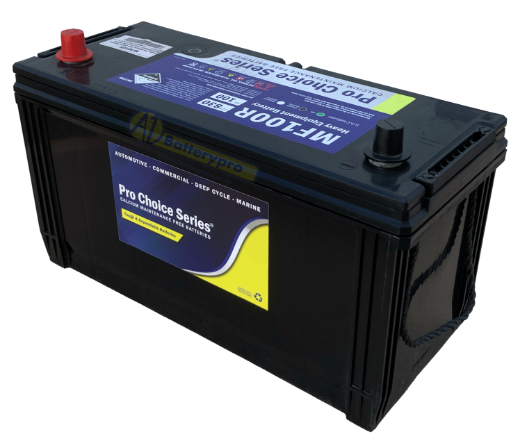 Picture of N100R - 12VOLT 830CCA PRO CHOICE SERIES MAINTENANCE FREE CALCIUM TRUCK BATTERY - LHP