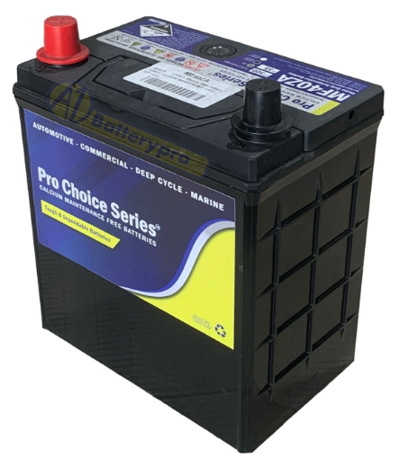Picture of NS40ZA - 12VOLT 300CCA PRO CHOICE SERIES CALCIUM MAINTENANCE FREE BATTERY - LHP