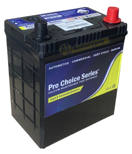 Picture of NS40ZAL - 12VOLT 300CCA PRO CHOICE SERIES CALCIUM MAINTENANCE FREE BATTERY - RHP