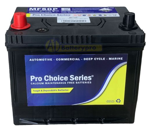 Picture of N50P/N50 - 12VOLT 520CCA PRO CHOICE SERIES MAINTENANCE FREE CALCIUM BATTERY - LHP