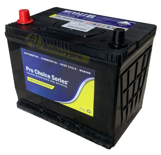 Picture of N50ZZ - 12VOLT 600CCA PRO CHOICE SERIES MAINTENANCE FREE CALCIUM BATTERY - LHP