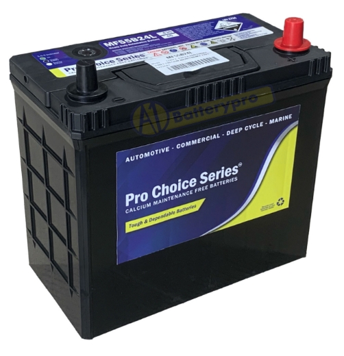 Picture of NS60L - 12VOLT 430CCA PRO CHOICE SERIES CALCIUM MAINTENANCE FREE BATTERY - RHP